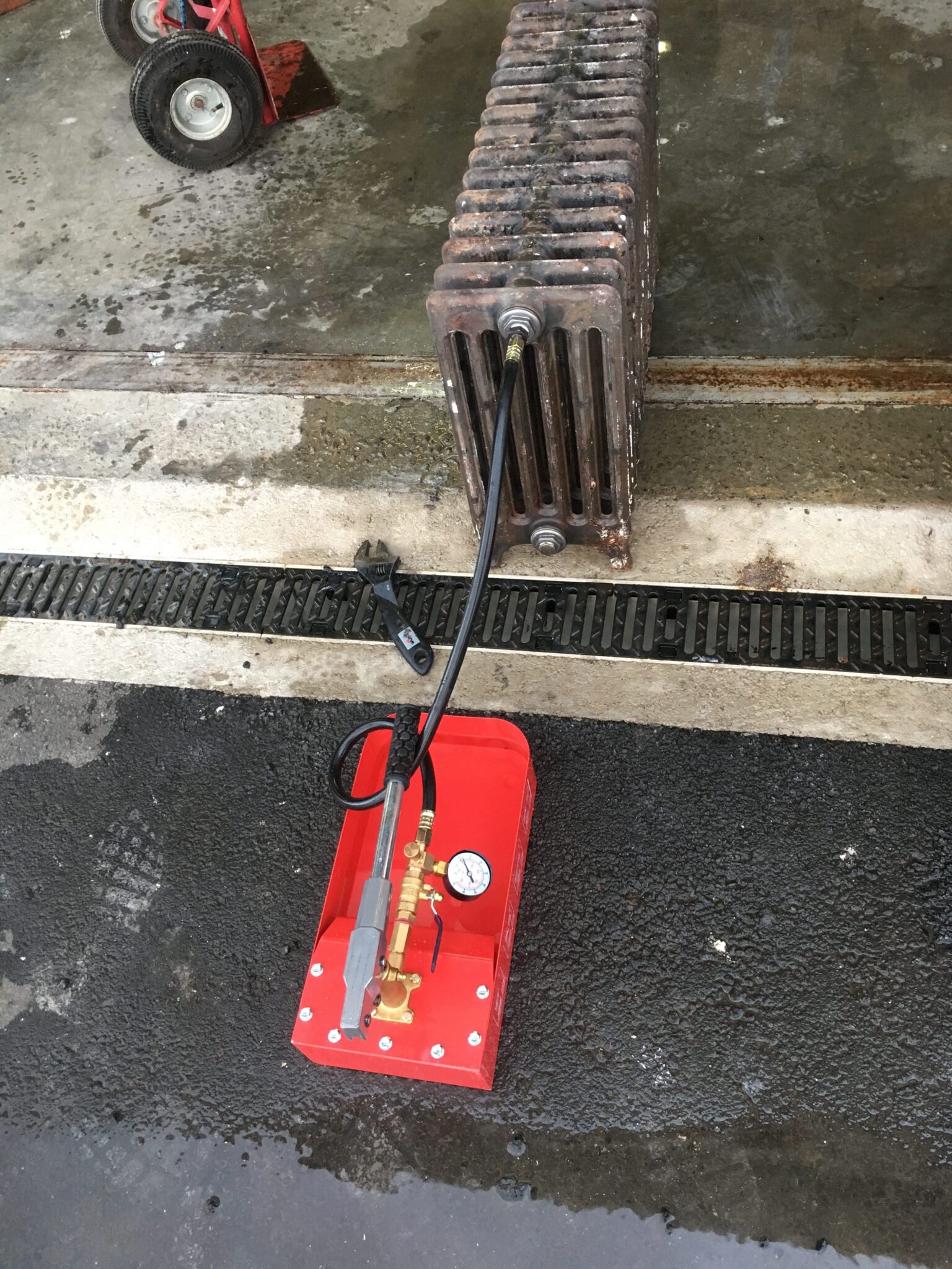 Test radiateur fonte