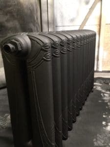Radiateur belge noir mat