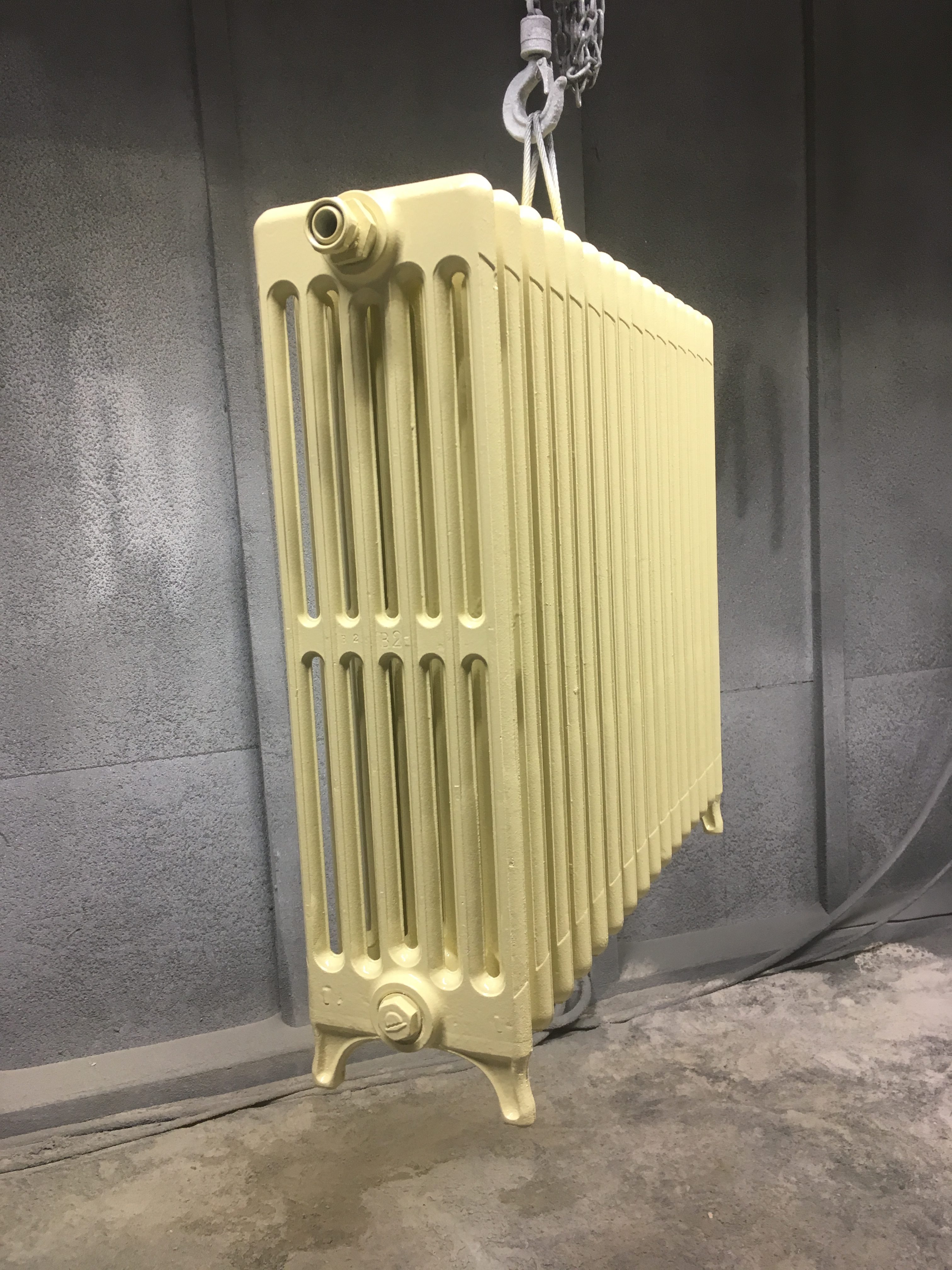 radiateur 6 colonnes ral 1014