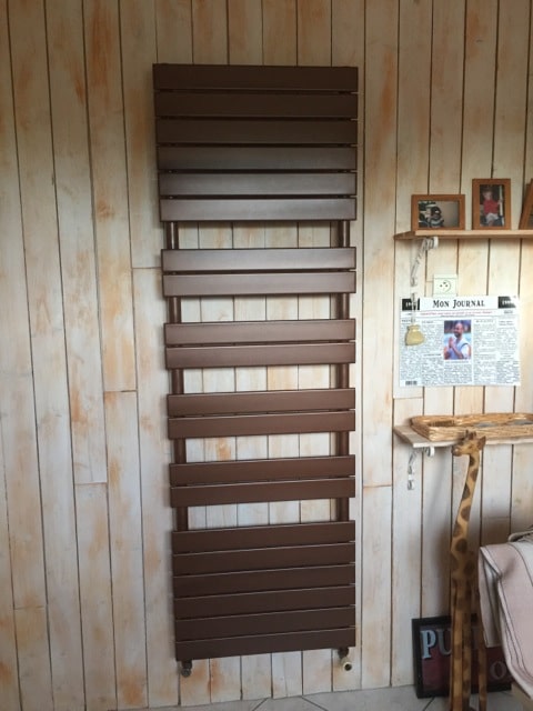 sèche serviette corten